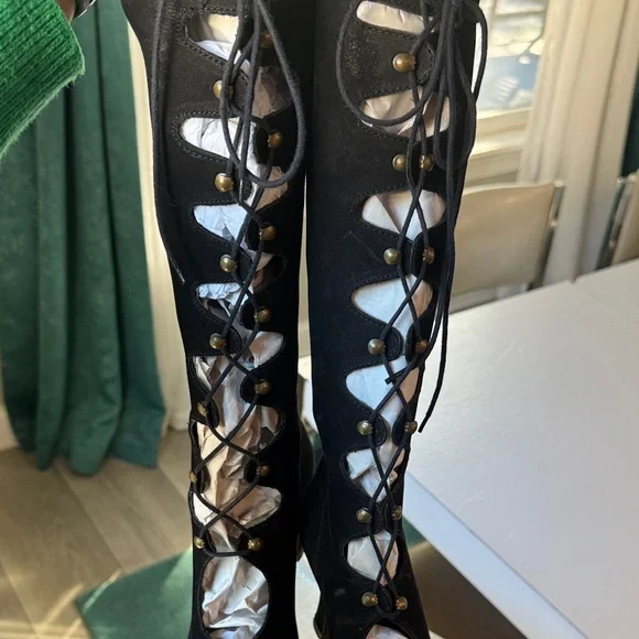 Betsey Johnson gladiator boots - Picture 8 of 8